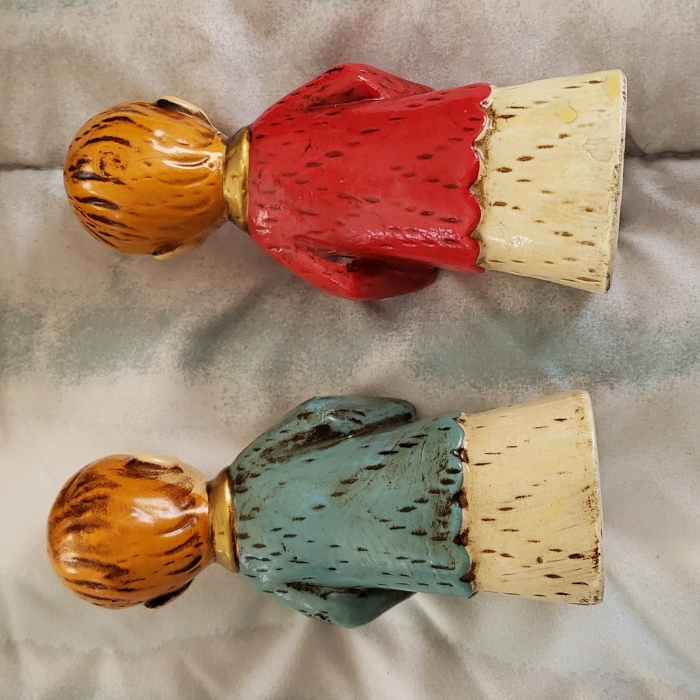 Vintage Choir Boys Christmas Holiday Decorations with Original Box - Picture 5 of 12